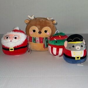 NWT Squishmallows Christmas Bundle